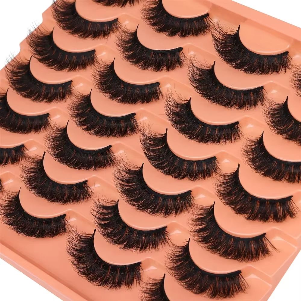 Eyelash Extension Volume Cat Eye - 14 пар накладных ресниц из искусственного