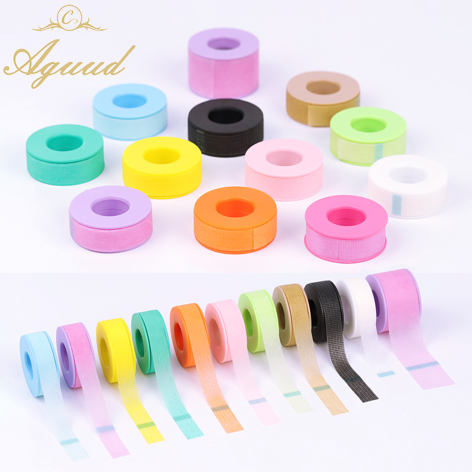 Eyelash Extension Eye Mask - 1/5 шт. Нетканая силиконовая гелевая лента