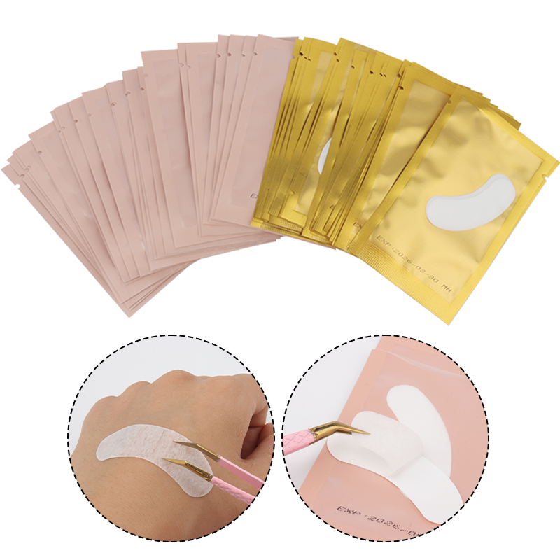 Eyelash Extension Eye Mask - 50 пар патчей для глаз, гелевые