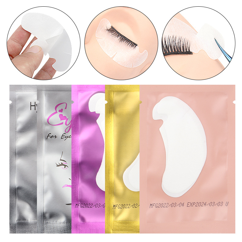 Eyelash Extension Guide - 50 пар наращивание ресниц подушечки для
