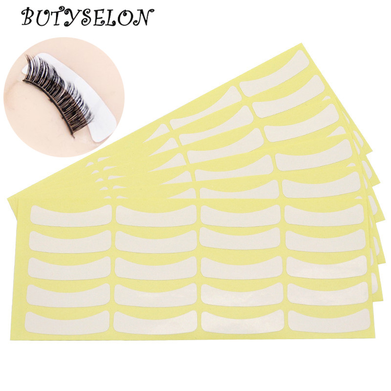 Eyelash Extension Eye Mask - 100 пар бумажных патчей для наращивания