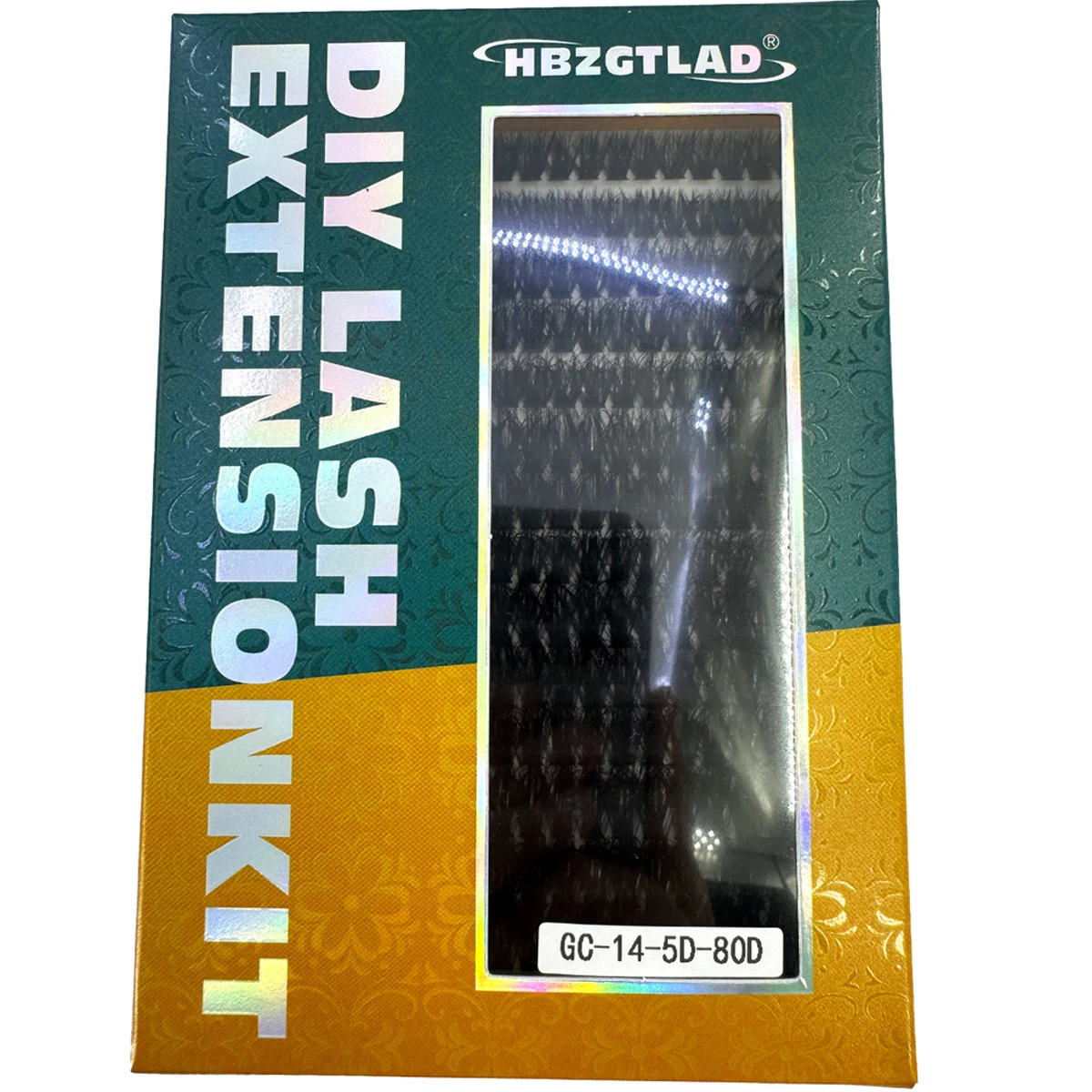 Eyelash Extension Volume Cat Eye - AMSDCN 80D Пушистые пучки ресниц для