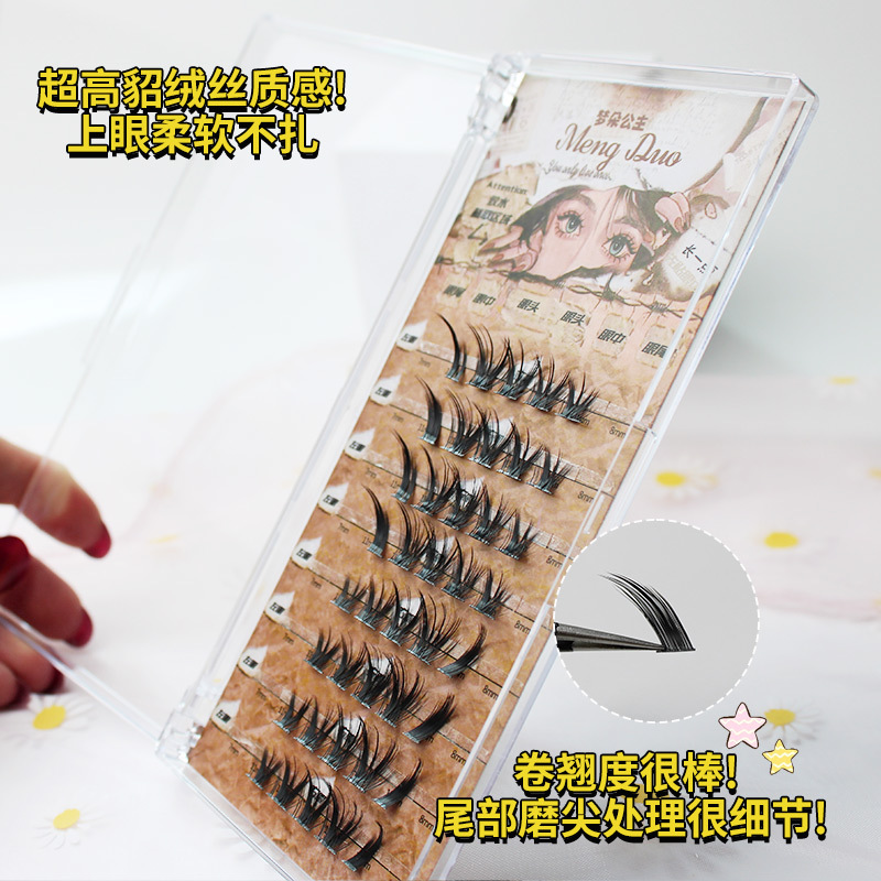 Новые норковые ресницы кошачий – обзор и цена Eyelash Extension Volume Cat Eye