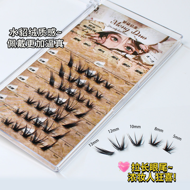 Новые норковые ресницы кошачий – обзор и цена Eyelash Extension Volume Cat Eye
