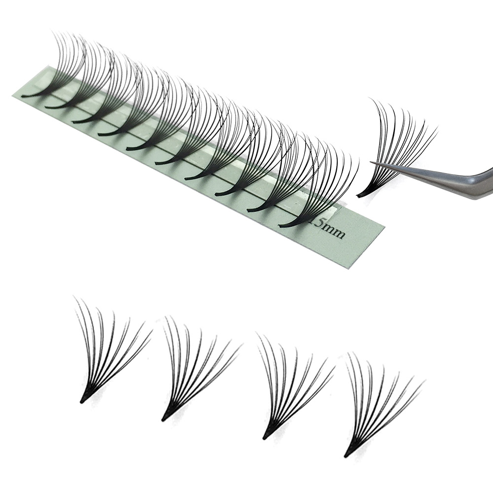 Новые готовые объемные пучки д – обзор и цена Eyelash Extension Volume Cat Eye