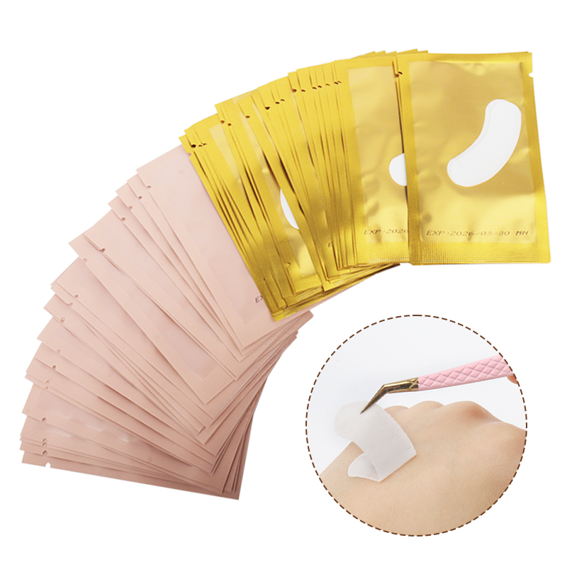 50 пар патчей для глаз, гелевы – обзор и цена Eyelash Extension Eye Mask