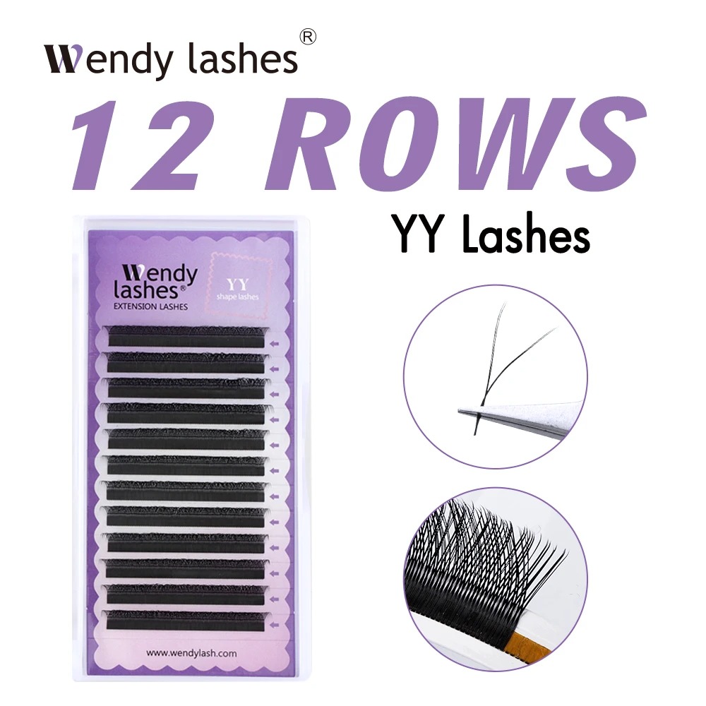 WENDY 2D YY Shape C/D Curl Eya – обзор и цена Eyelash Extension C Curl