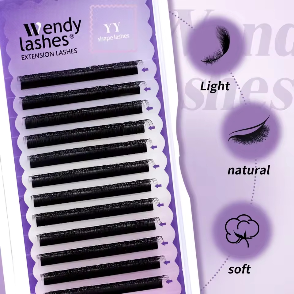 WENDY 2D YY Shape C/D Curl Eya – обзор и цена Eyelash Extension C Curl