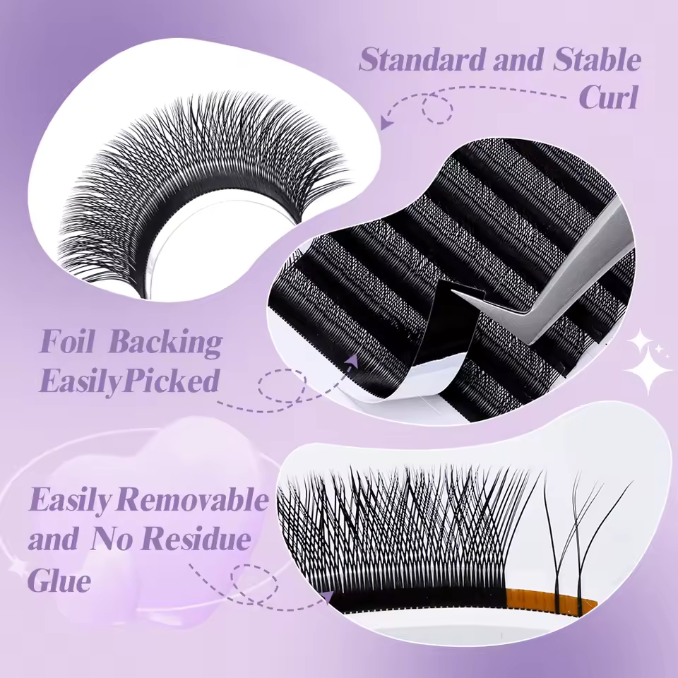 WENDY 2D YY Shape C/D Curl Eya – обзор и цена Eyelash Extension C Curl