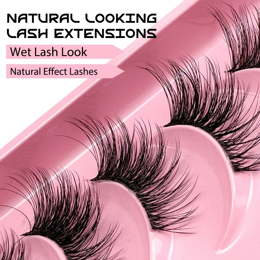 10 пар многоразовых 3D-ресниц  – обзор и цена Eyelash Extension Volume Cat Eye