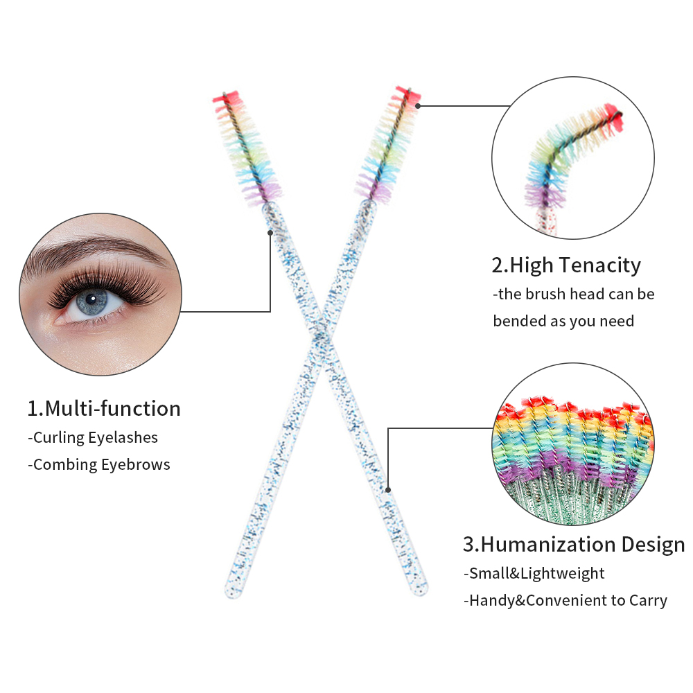 50 шт. Радужные кристальные ки – обзор и цена Eyelash Extension Guide