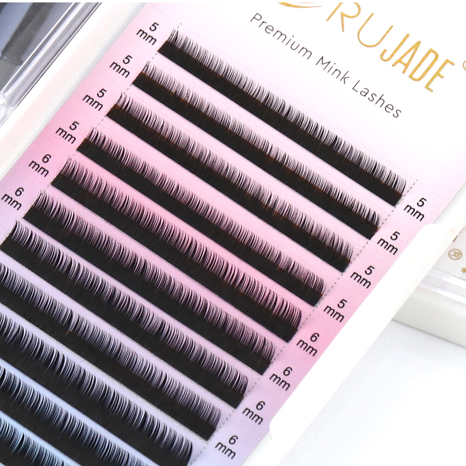 Смесь нижних ресниц 5, 6, 7 мм – обзор и цена Eyelash Extension C Curl