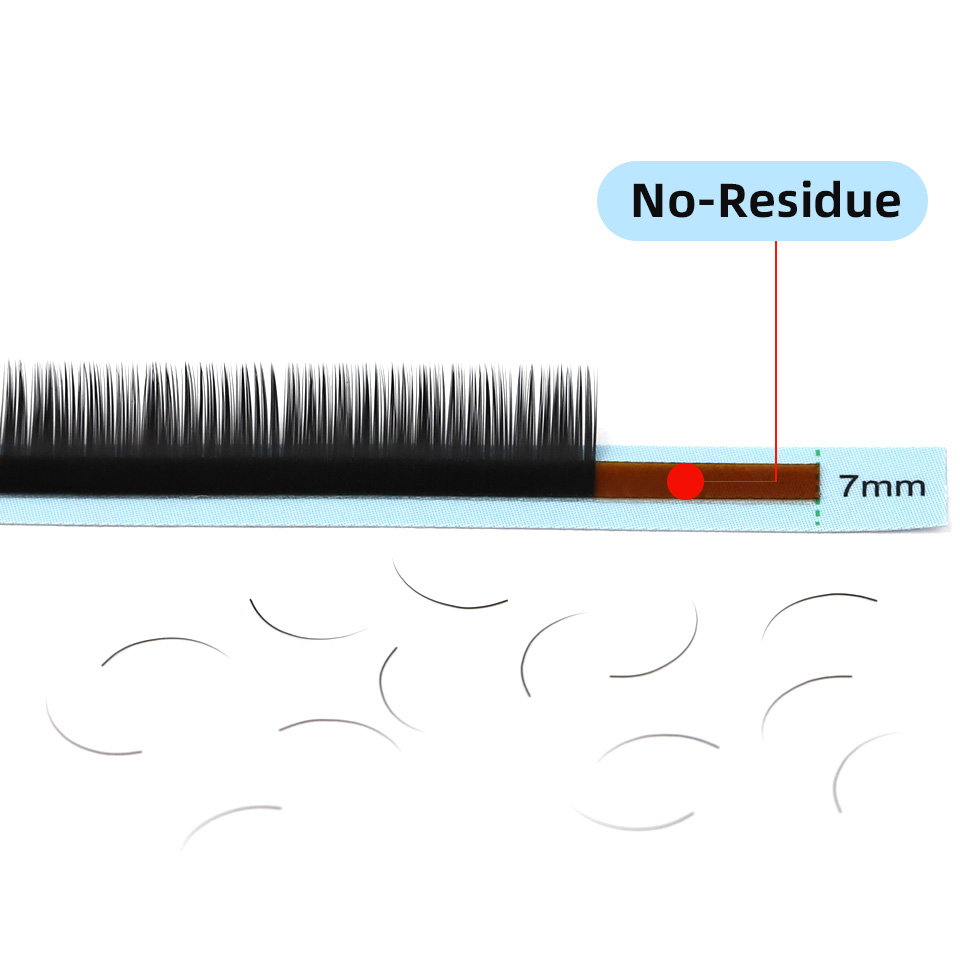 Смесь нижних ресниц 5, 6, 7 мм – обзор и цена Eyelash Extension C Curl