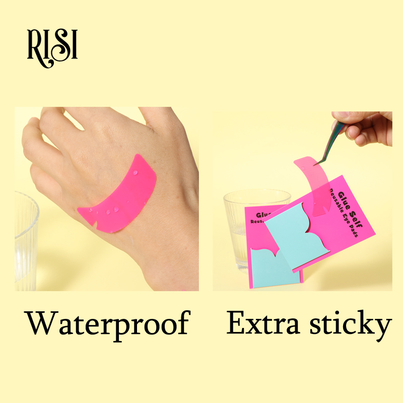 RISI супер липкие силиконовые  – обзор и цена Eyelash Extension Guide