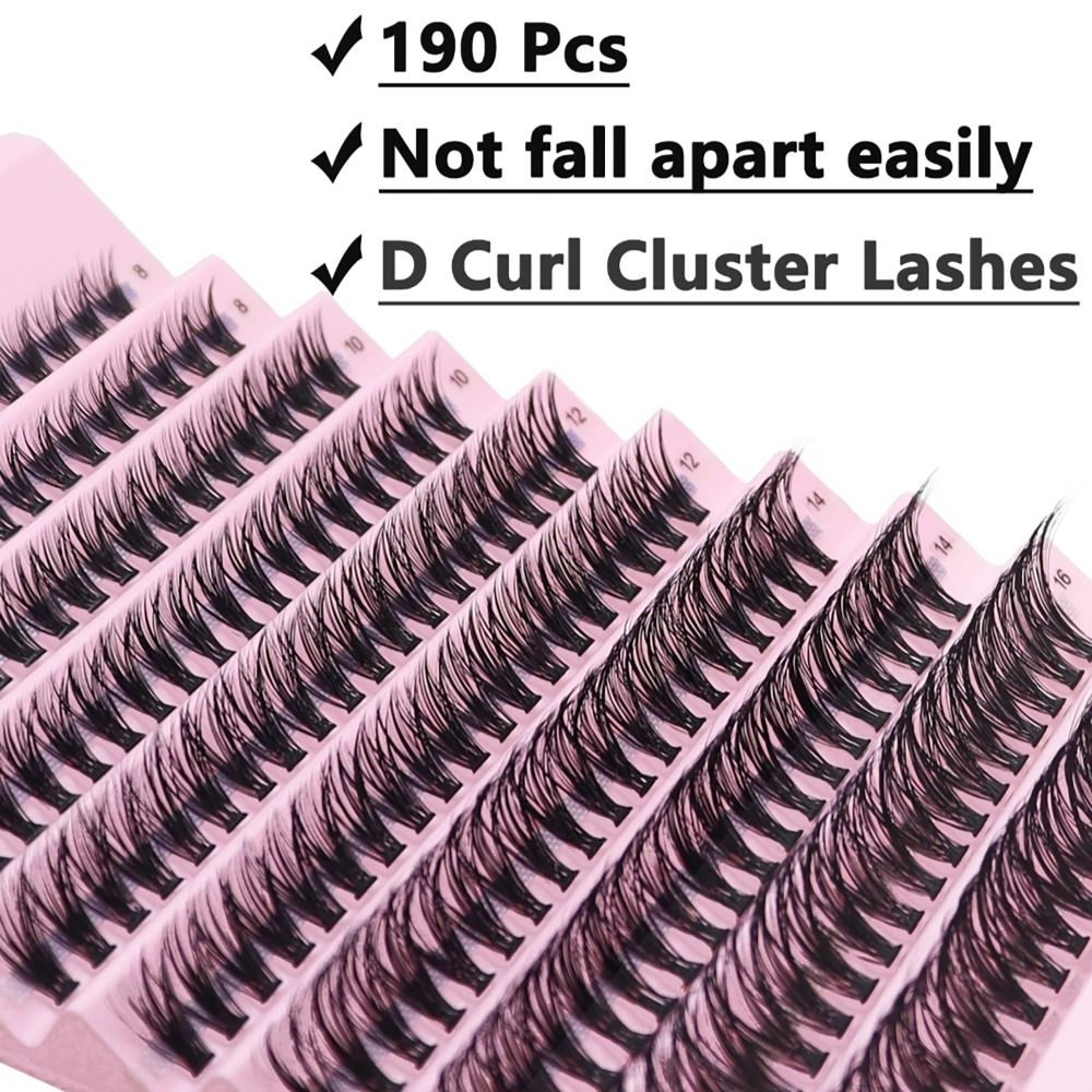 Индивидуальные кластеры ресниц – обзор и цена Eyelash Extension C Curl