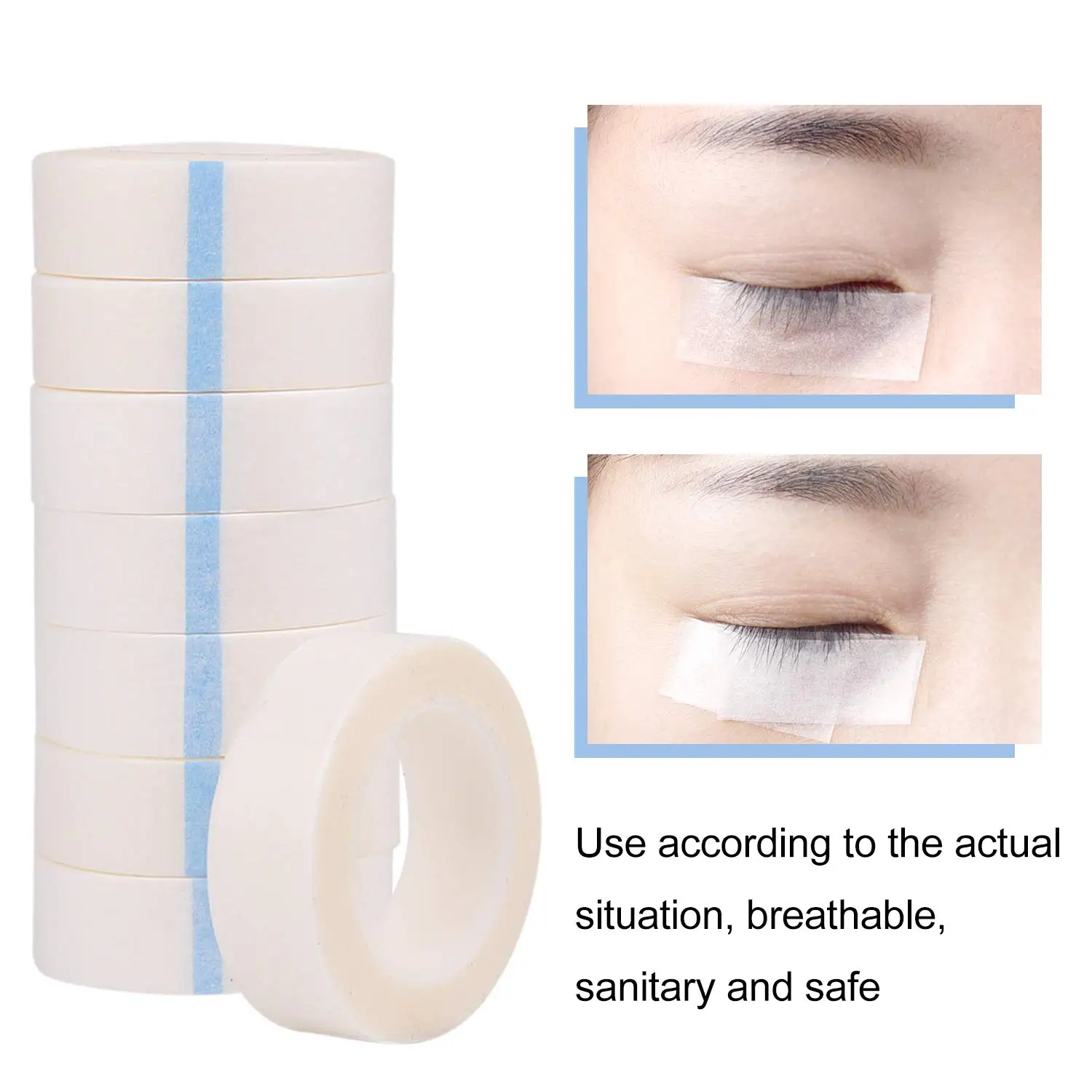 Дышащая медицинская лента для  – обзор и цена Eyelash Extension Eye Mask