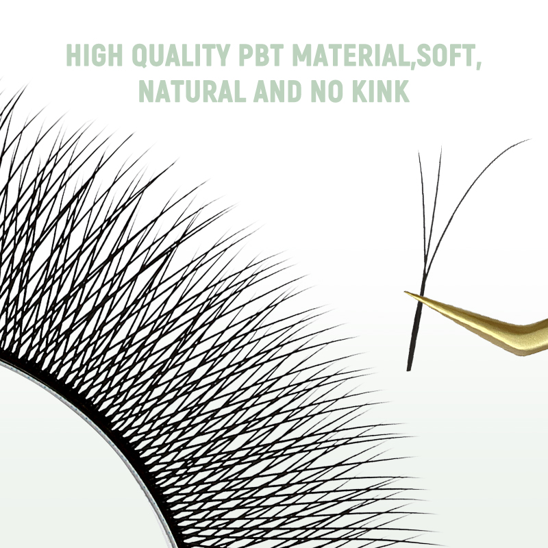 Накладные ресницы SAKURAHANA F – обзор и цена Eyelash Extension Volume Cat Eye