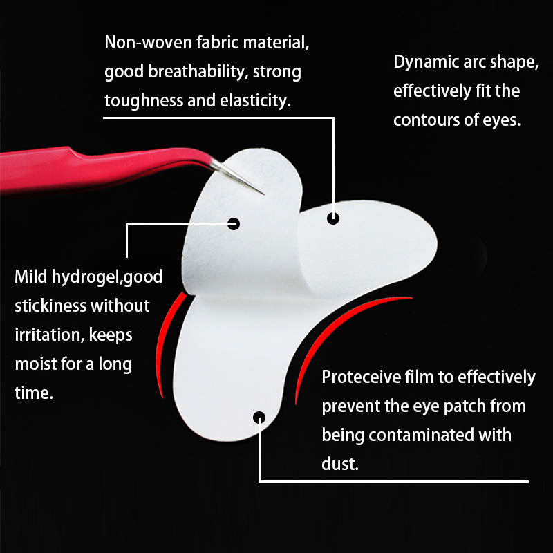 100 пар оптовых гидрогелевых п – обзор и цена Eyelash Extension Eye Mask