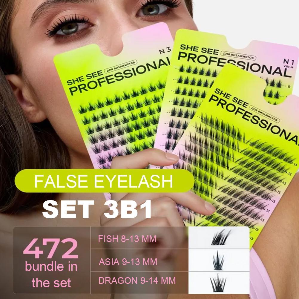 Натуральные кластерные накладн – обзор и цена Eyelash Extension Volume Cat Eye