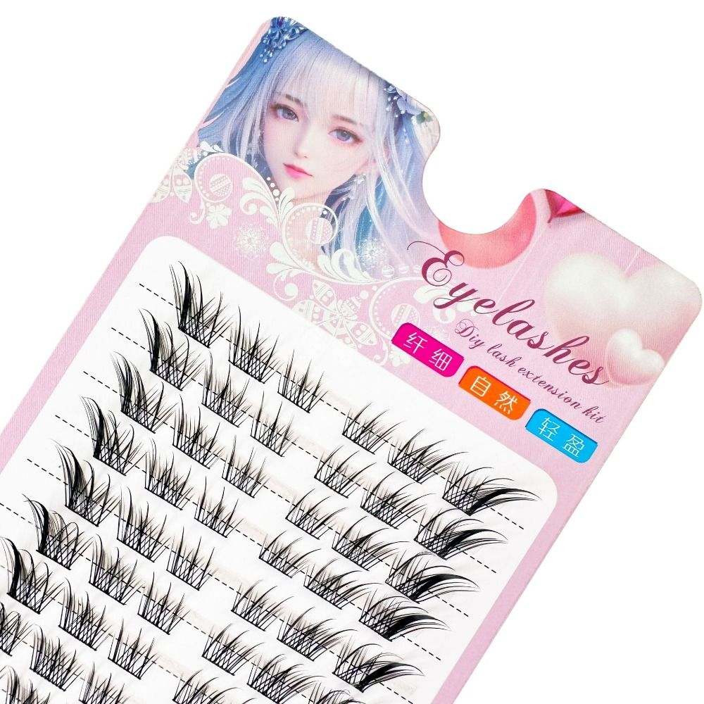 Женские красивые 3D кластеры к – обзор и цена Eyelash Extension C Curl