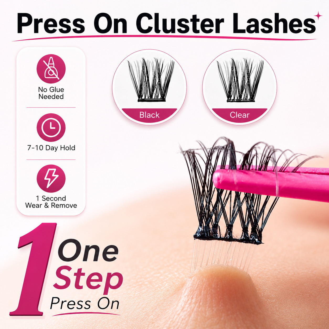 Накладные ресницы WINKLURE, са – обзор и цена Eyelash Extension Volume Cat Eye